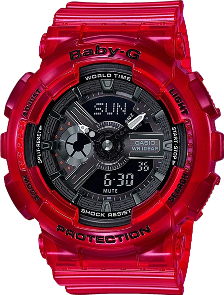купить часы наручные часы casio baby-g ba-110cr-4a с бесплатной доставкой | Купите часы КАСИО в интернет-магазине дилера CASIO.BAZA