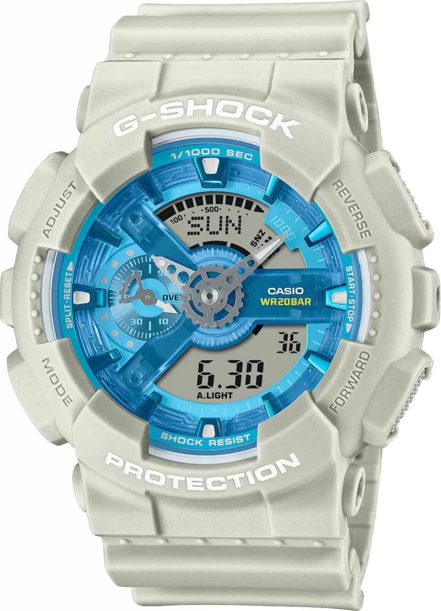купить часы наручные часы casio g-shock ga-110as-5a с бесплатной доставкой | Купите часы КАСИО в интернет-магазине дилера CASIO.BAZA