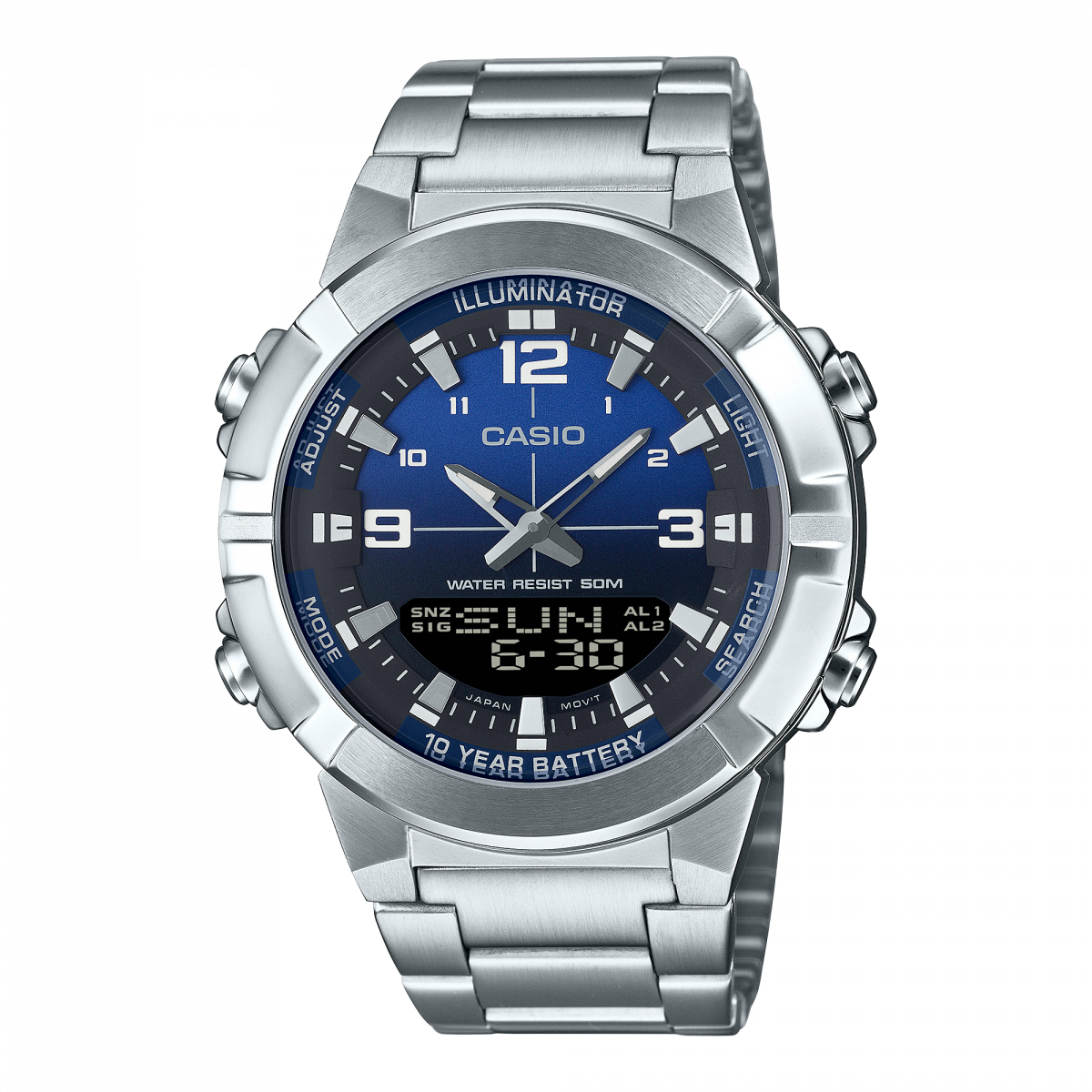 купить часы наручные часы casio collection amw-870da-2a1 с бесплатной доставкой | Купите часы КАСИО в интернет-магазине дилера CASIO.BAZA