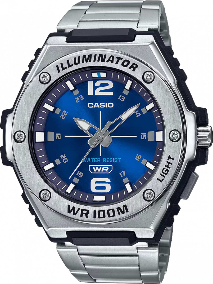 купить часы наручные часы casio collection mwa-100hd-2a с бесплатной доставкой | Купите часы КАСИО в интернет-магазине дилера CASIO.BAZA